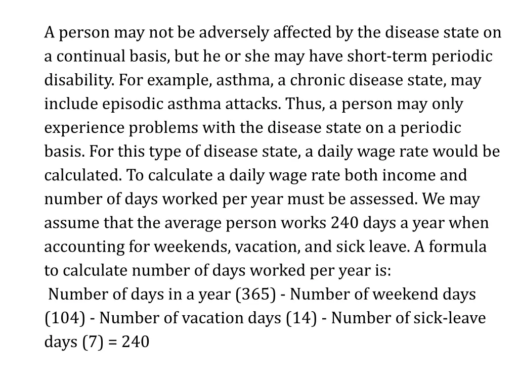 a person may not be adversely affected