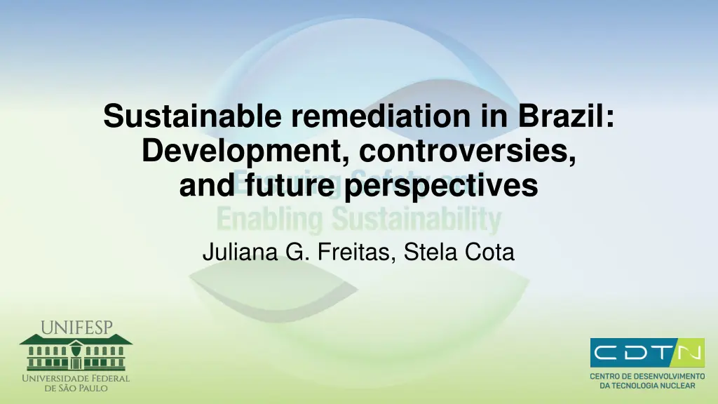 sustainable remediation in brazil development