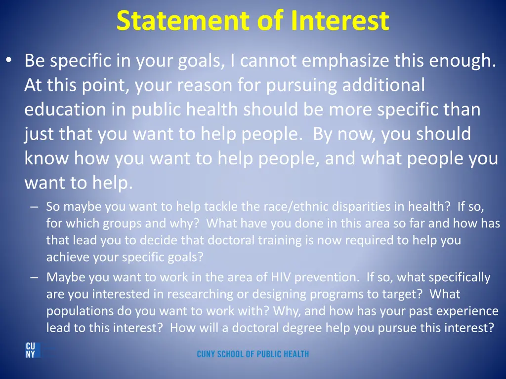 statement of interest 3