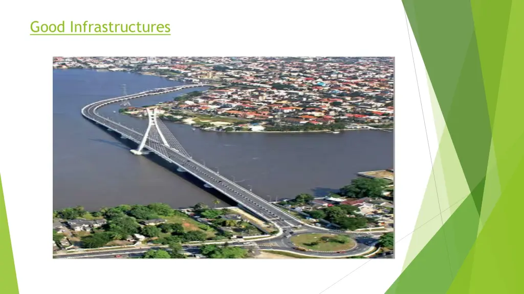 good infrastructures