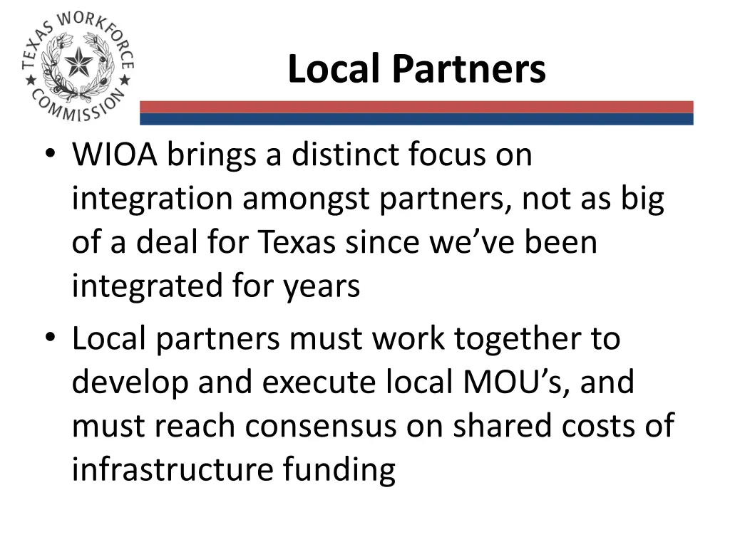 local partners
