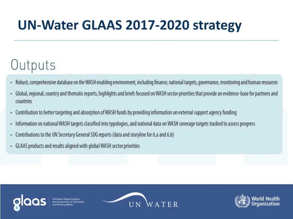 un water glaas 2017 2020 strategy 2