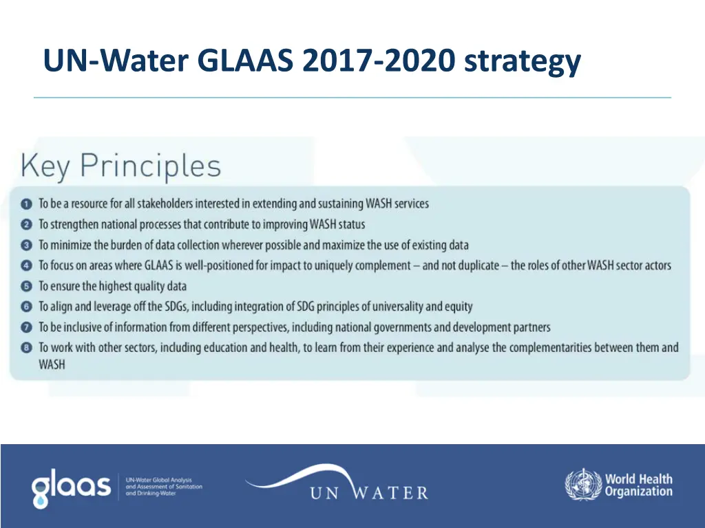 un water glaas 2017 2020 strategy