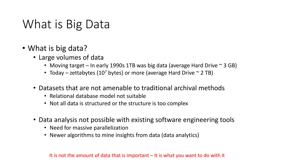 what is big data