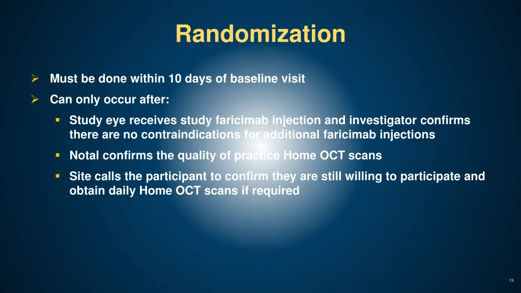 randomization