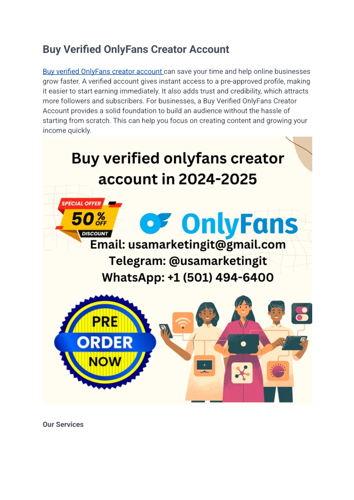 buy verified onlyfans creator account