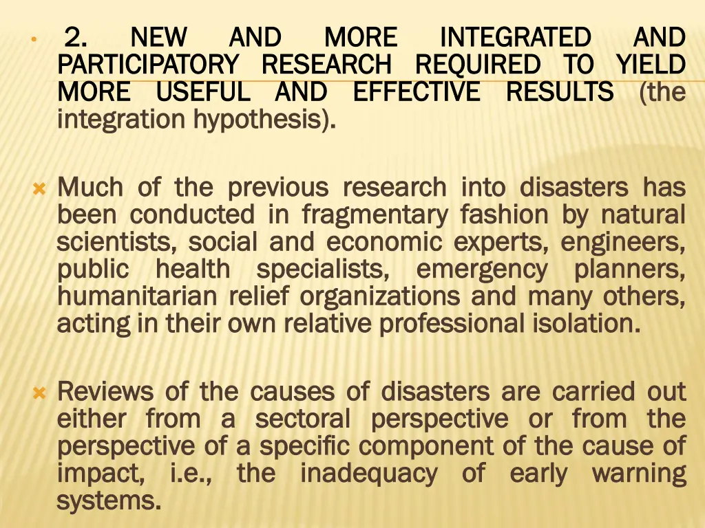 2 2 participatory participatory research more