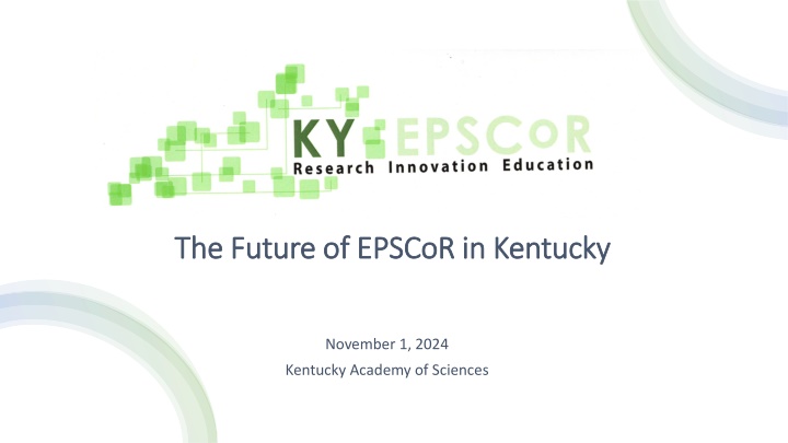 the future of the future of epscor