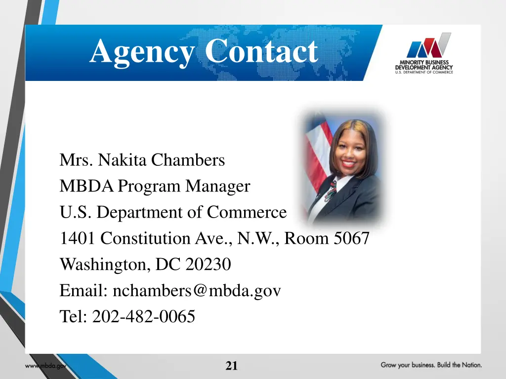agency contact