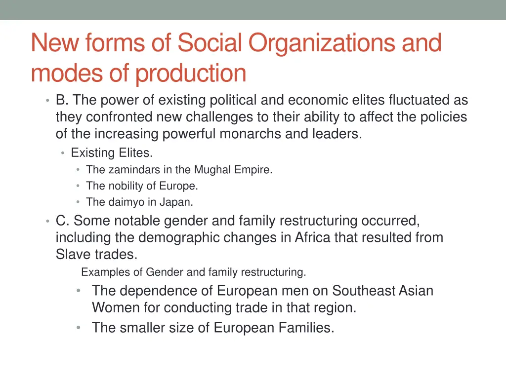 new forms of social organizations and modes 6