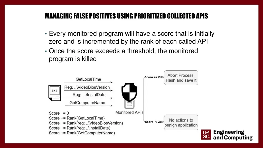 managing false positives using prioritized 1