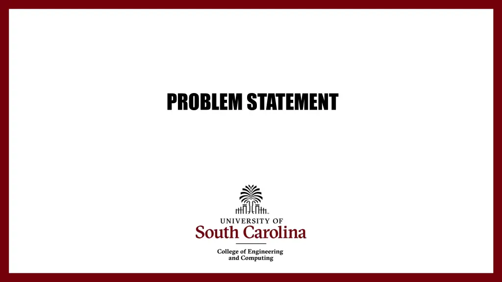 problem statement