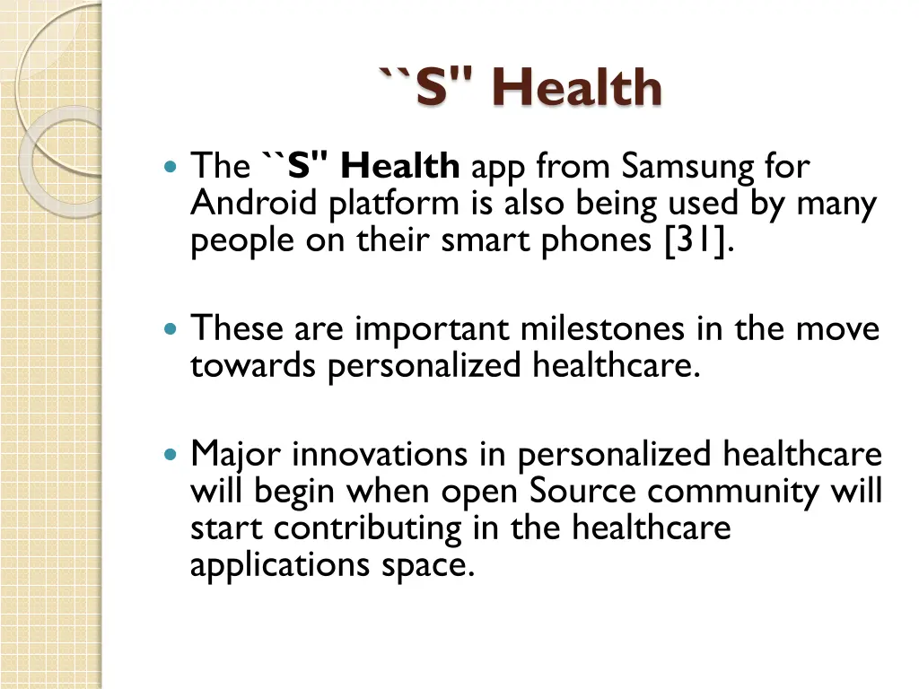 s health