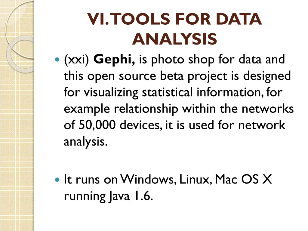 vi tools for data analysis xxi gephi is photo