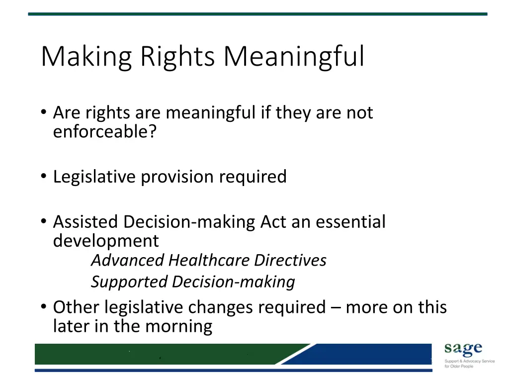 making rights meaningful