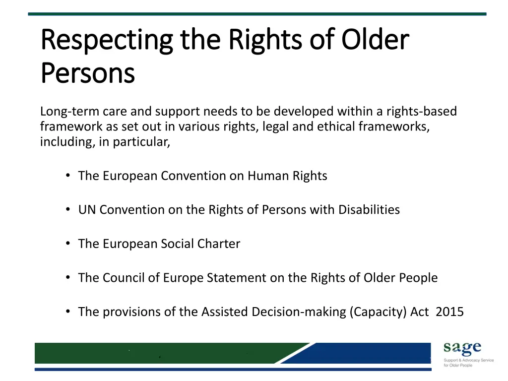respecting the rights of older respecting