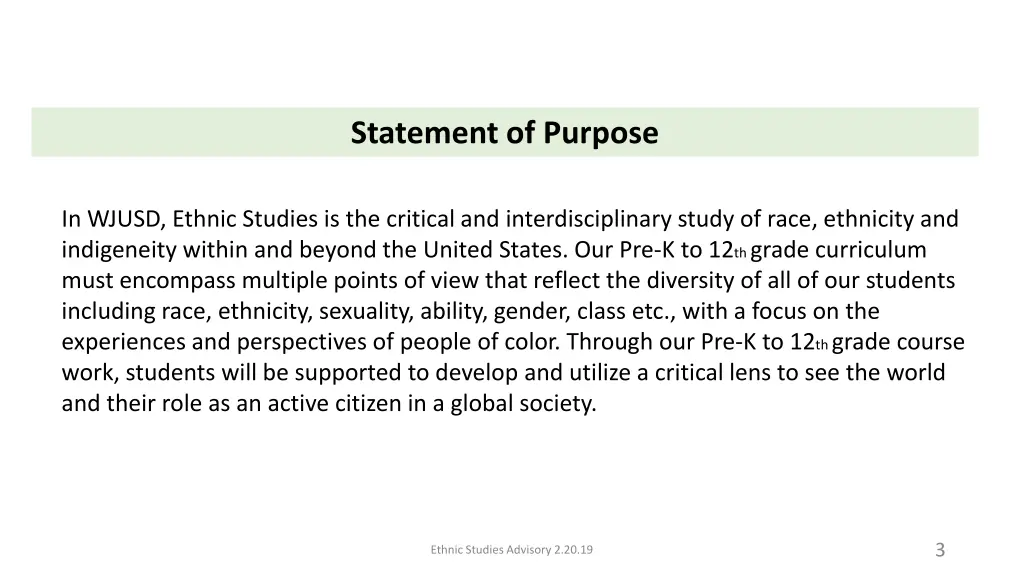statement of purpose
