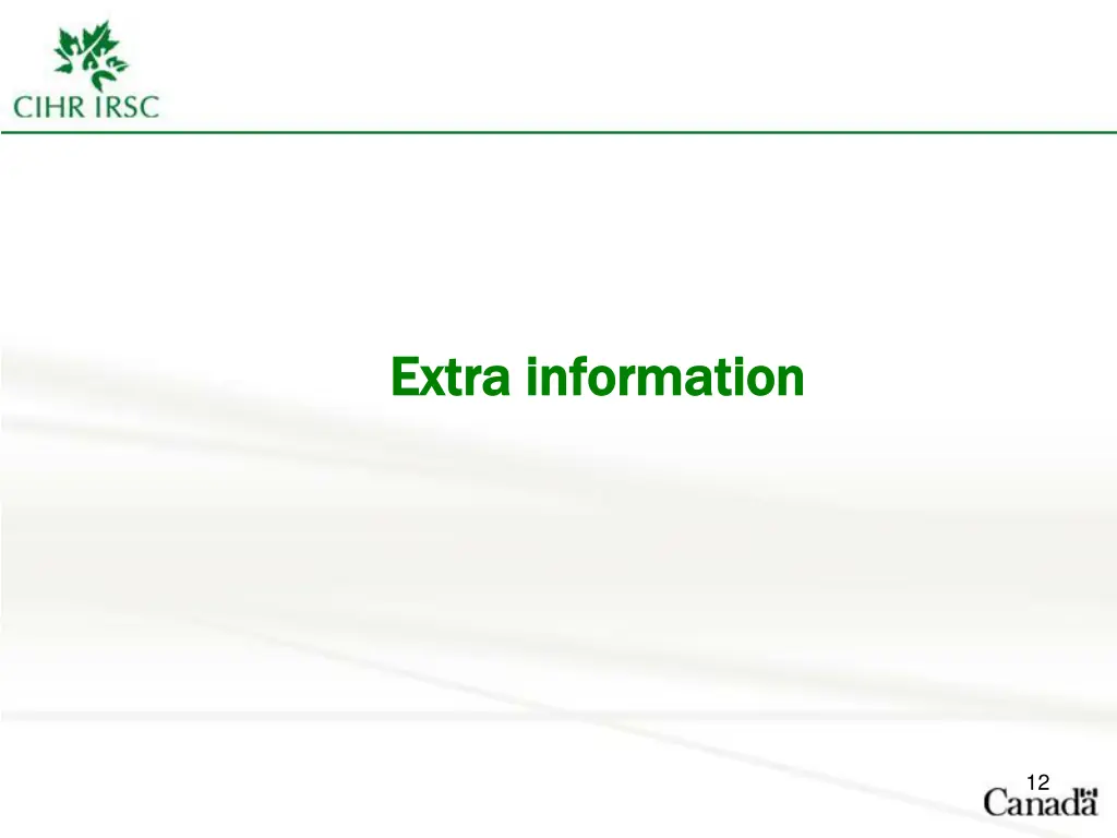 extra information extra information