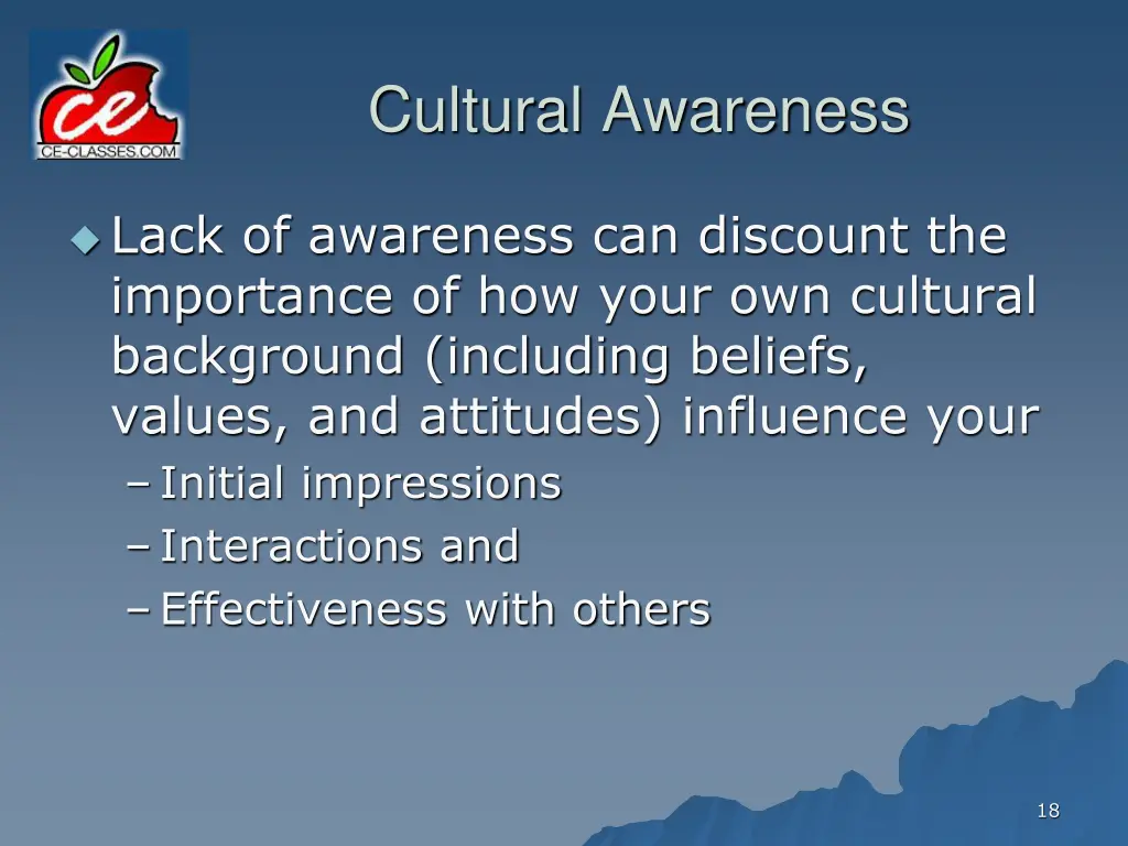 cultural awareness 1