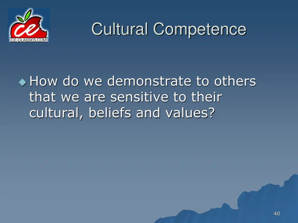 cultural competence