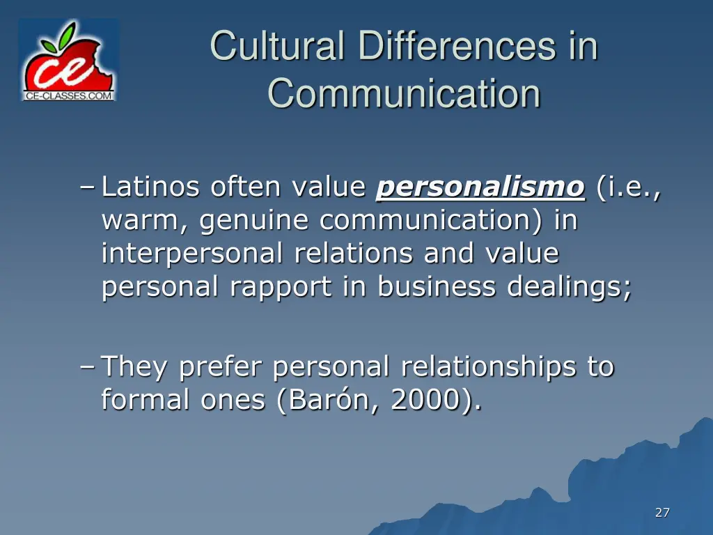 cultural differences in communication 1