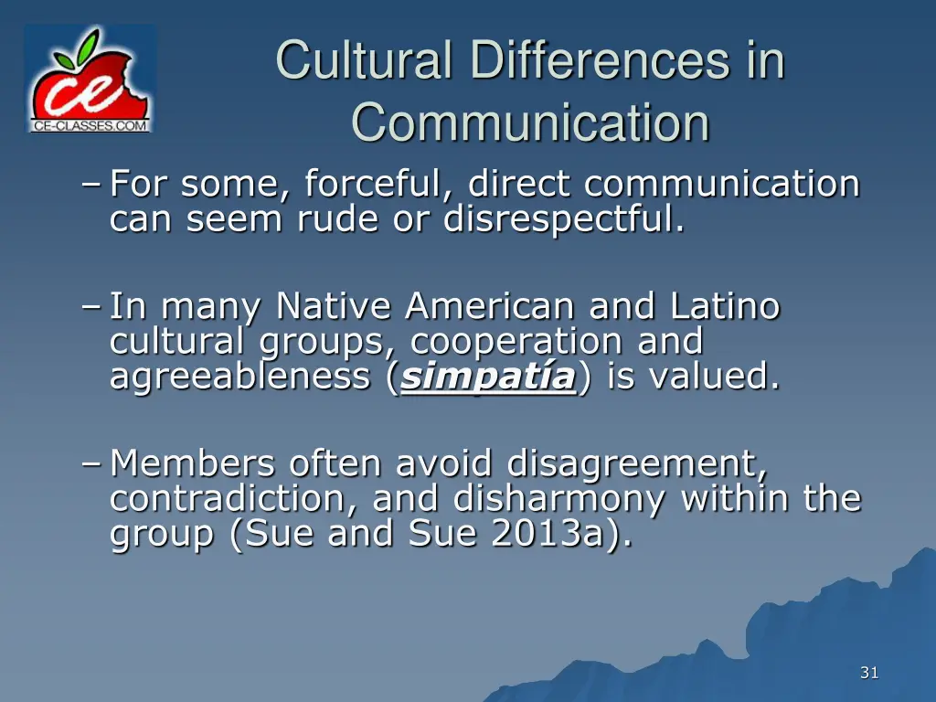 cultural differences in communication for some