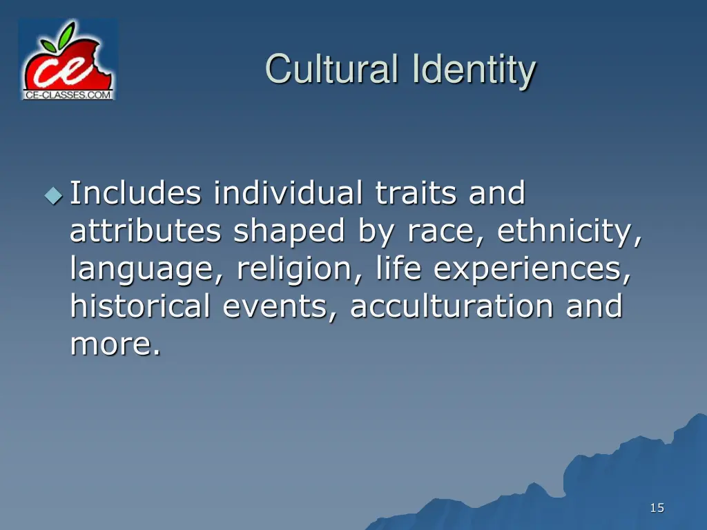 cultural identity 1
