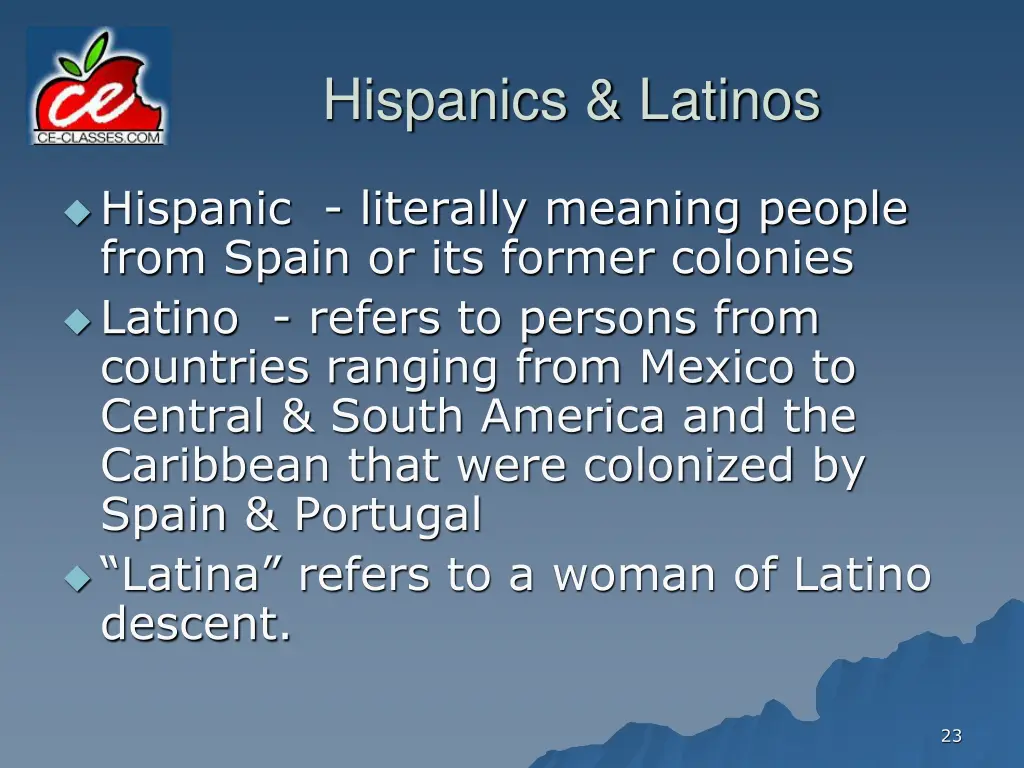 hispanics latinos