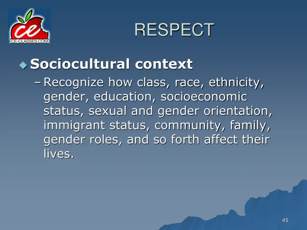 respect 4