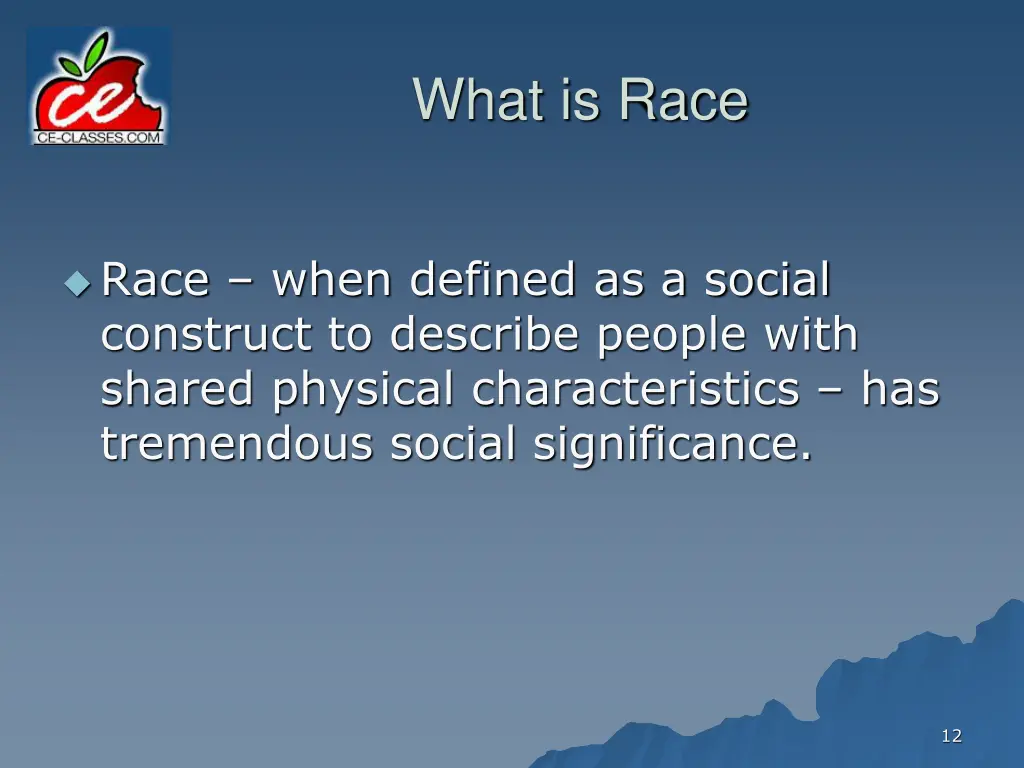 what is race 1