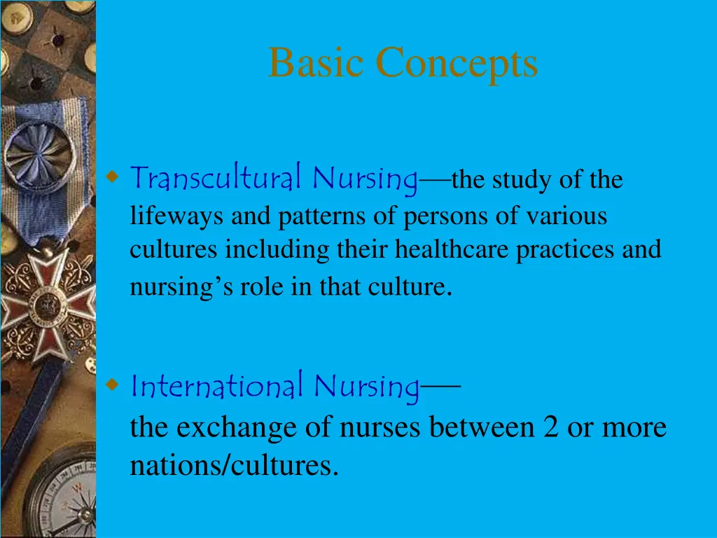 basic concepts