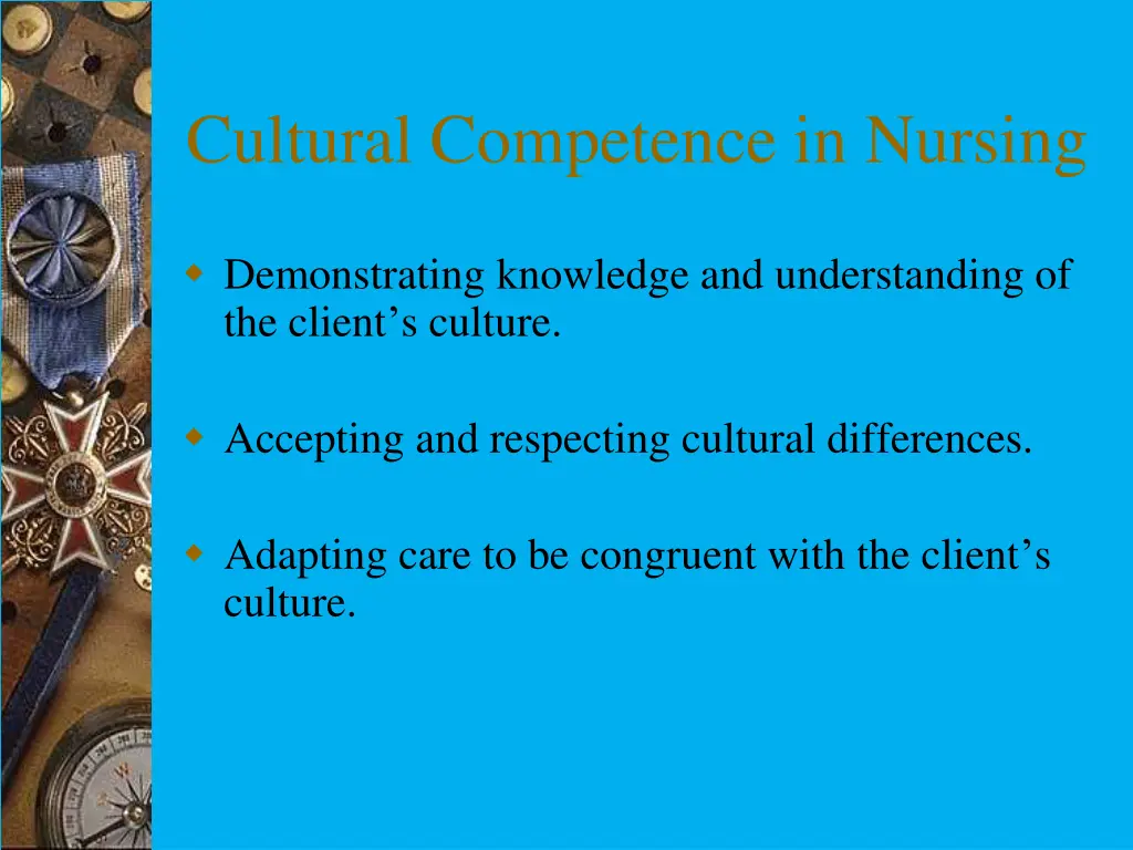 cultural competence in nursing