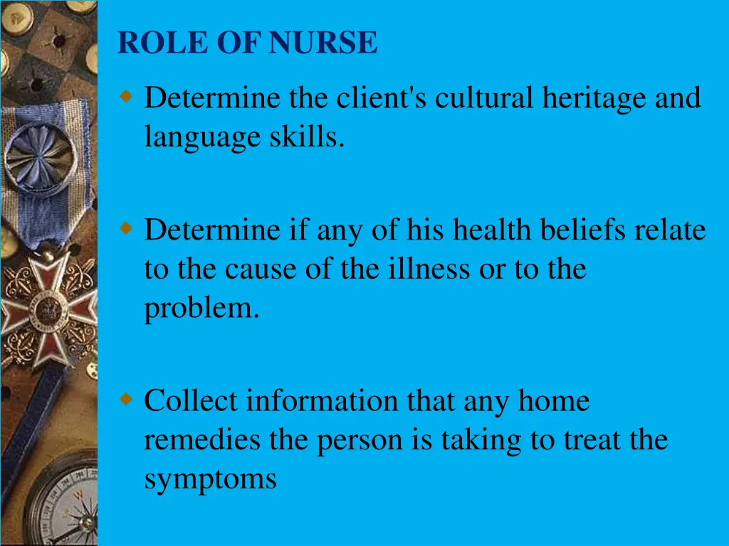 role of nurse