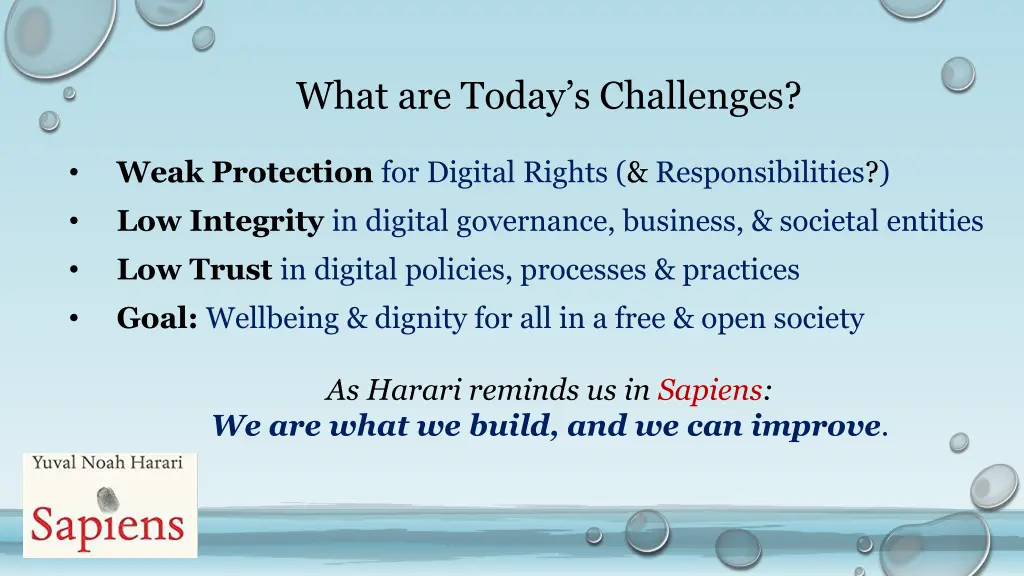 what are today s challenges