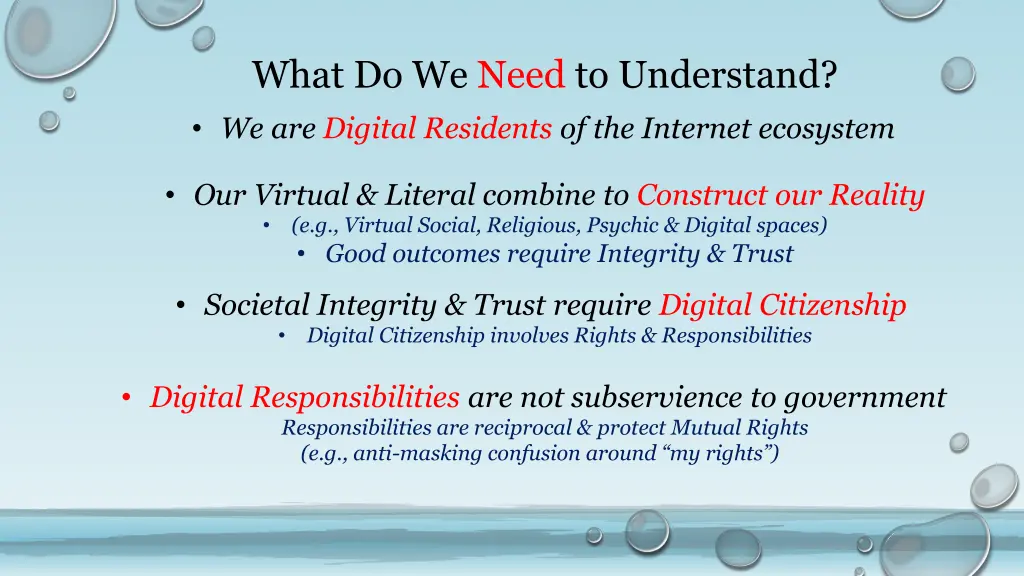 what do we need to understand we are digital