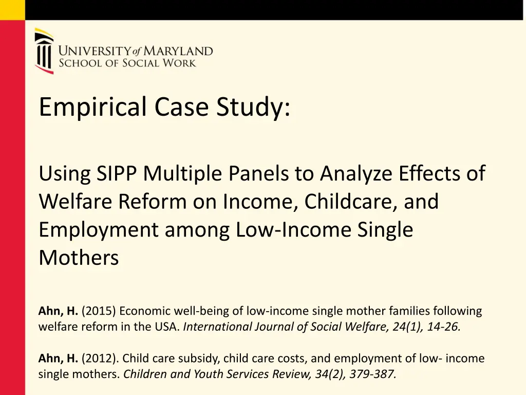 empirical case study