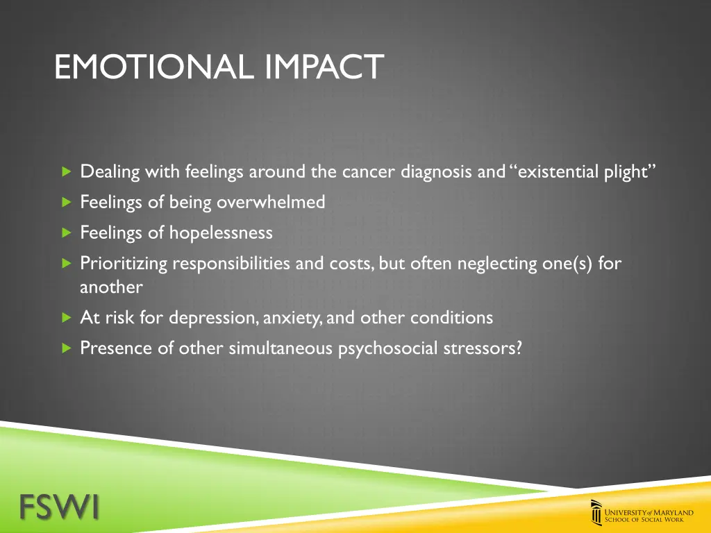 emotional impact