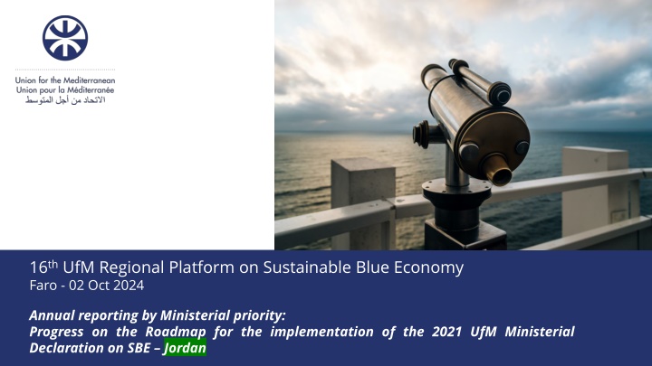 16 th ufm regional platform on sustainable blue