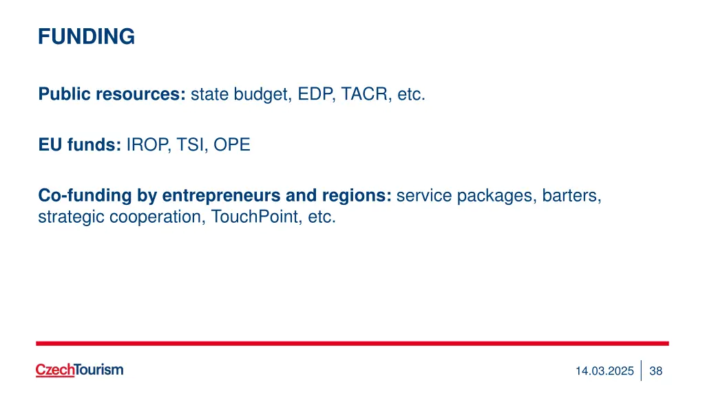 funding
