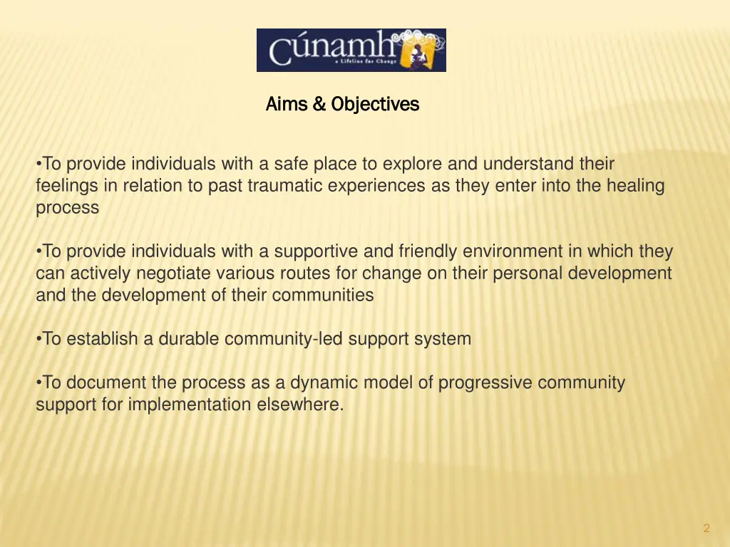 aims objectives aims objectives