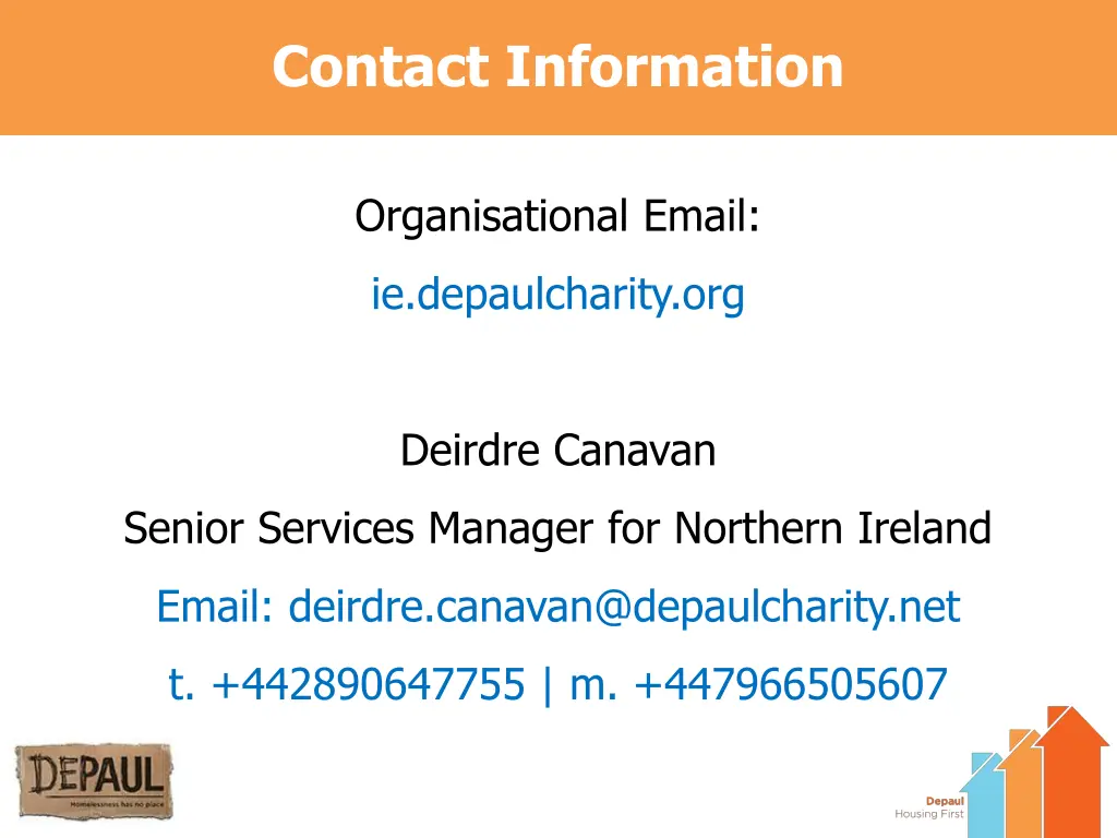 contact information
