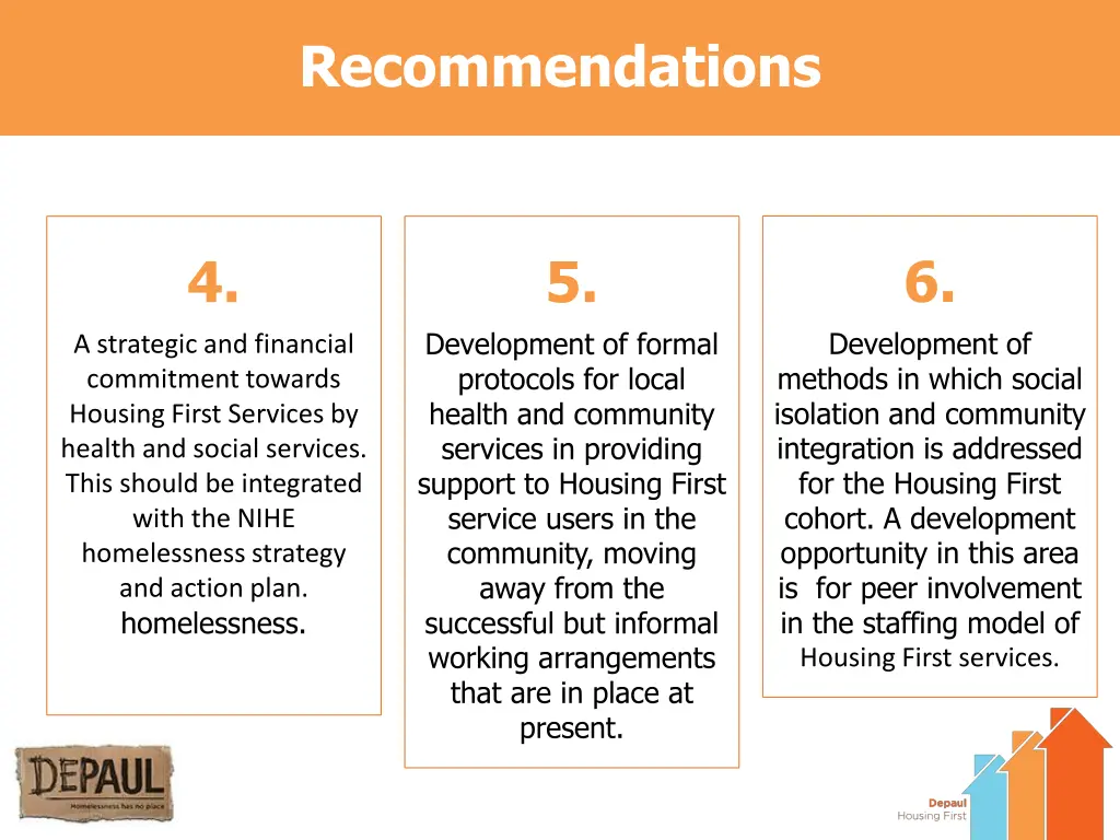 recommendations 1