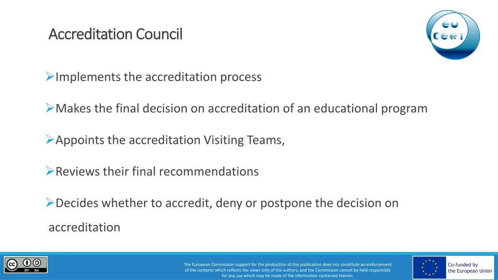 accred accreditation