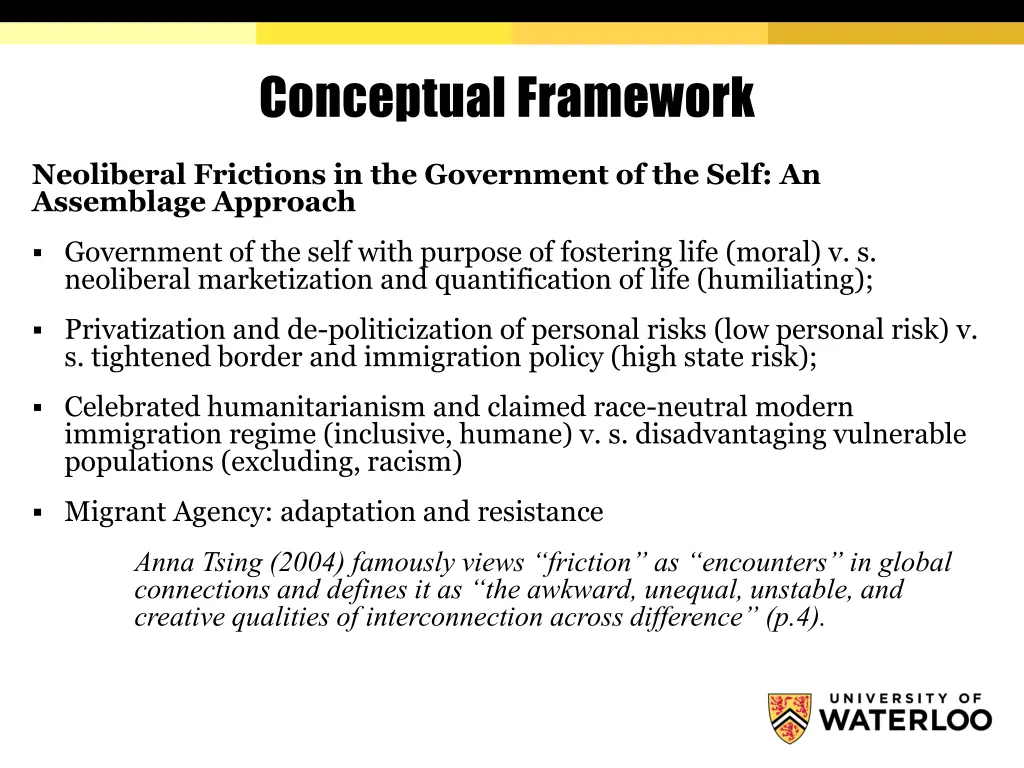 conceptual framework
