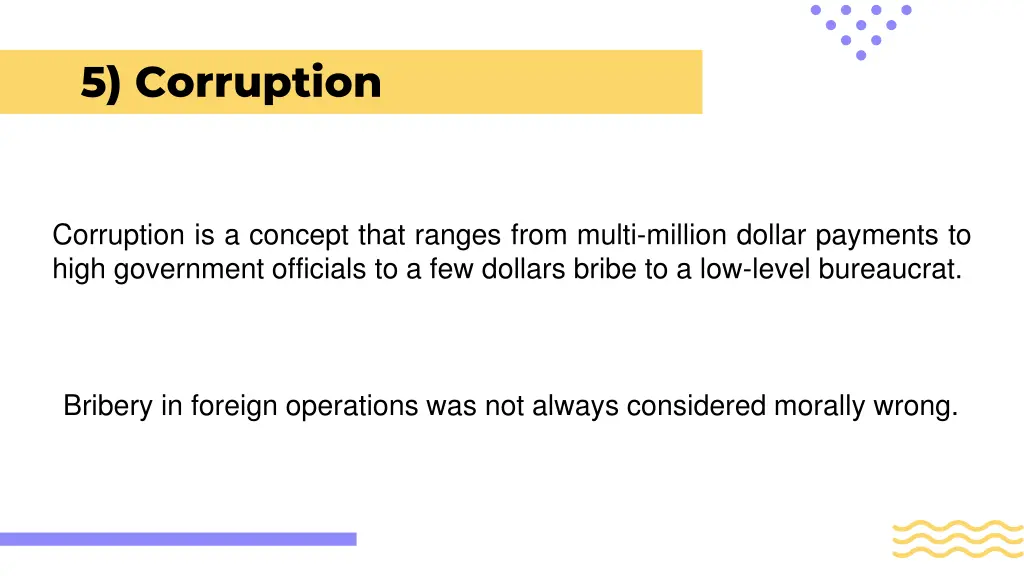 5 corruption