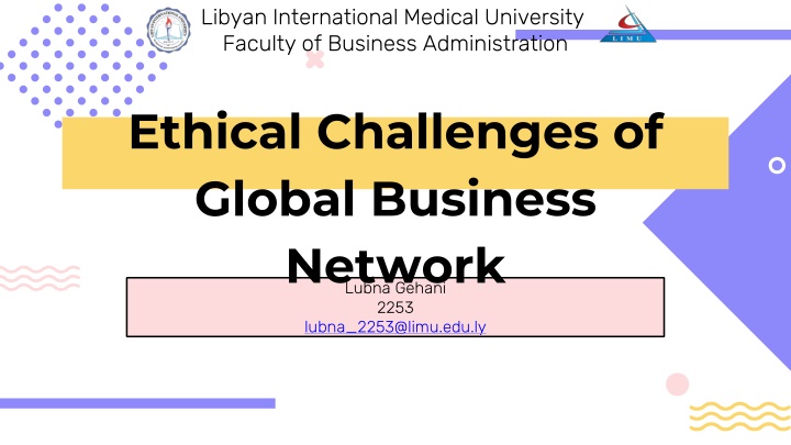 libyan international medical university faculty