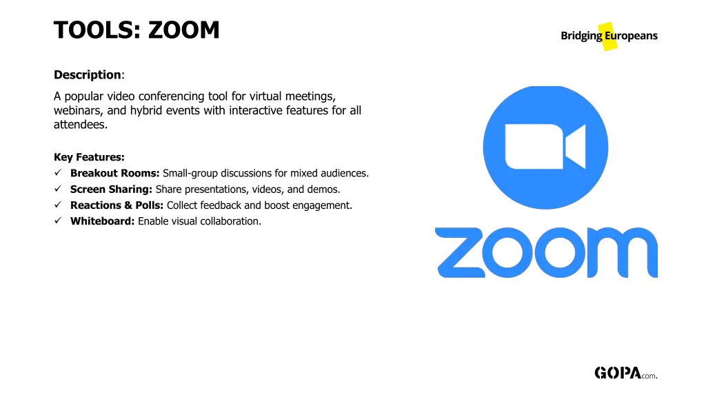 tools zoom