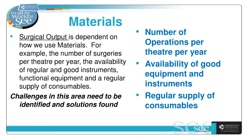 materials