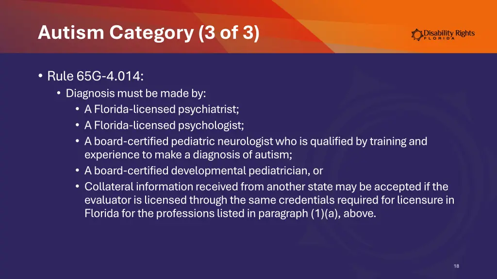 autism category 3 of 3