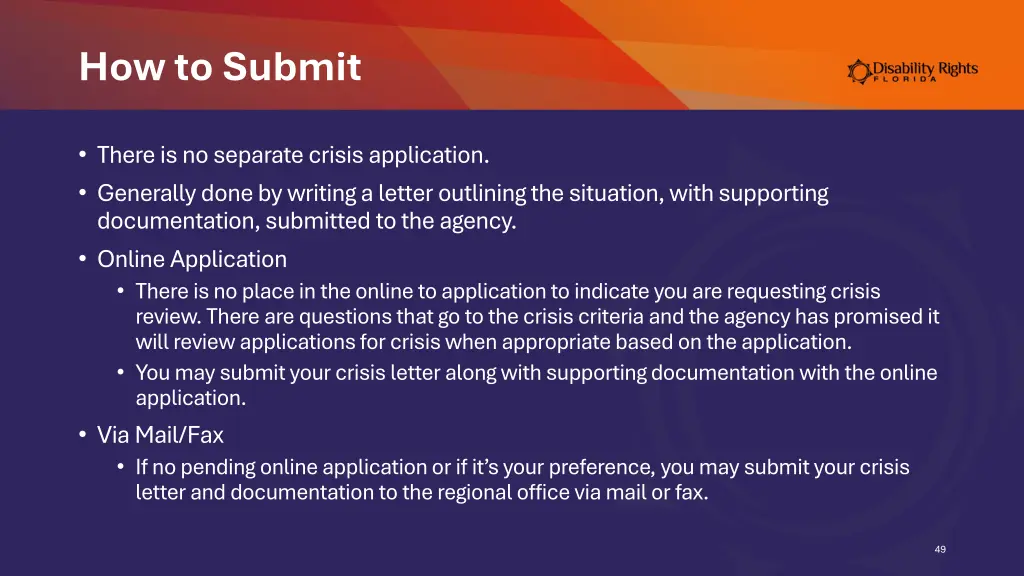 how to submit